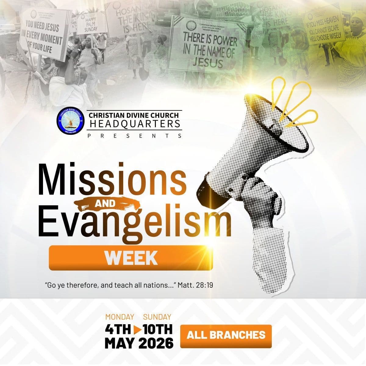 Missions and Evangelism Week
